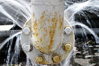 Water leak repair service